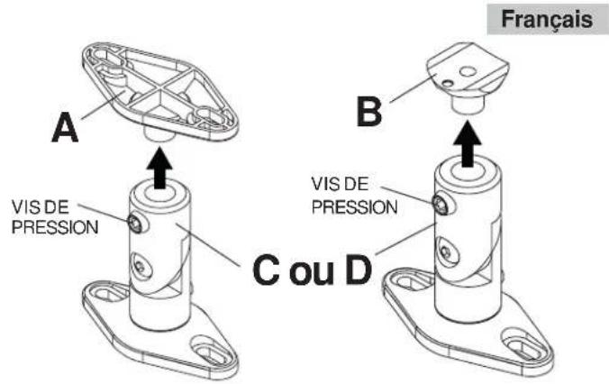 Peerless-AV PSP2W - Retrait de la plaque de montage - 2