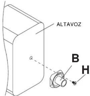 Peerless-AV PSP5W - Para instalar la plac a altevoces con un inserto - 2