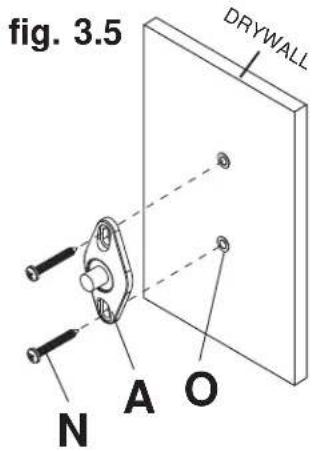 Peerless-AV PSP5W - 3-2 For Attachment to Drywall surface - 2