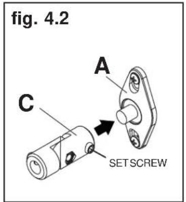 Peerless-AV PSP5W - Installing Arms to Mounting Plate - 3