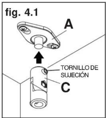 Peerless-AV PSP5W - Instalar los brazos a la plac de montaje - 2