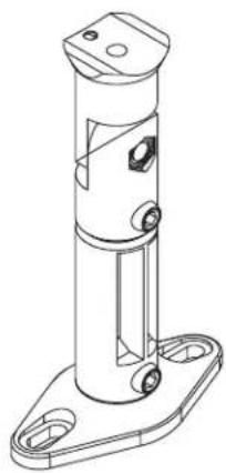 Peerless-AV PSP5W - Instalación y ensamblaje: Soportes universales para altavoces - 2