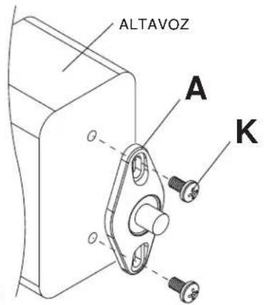 Peerless-AV PSP5W - 2-2 Instalación en dos agujeros o cuando agujeros - 1