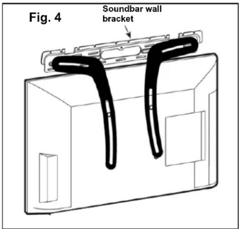 Evermount EMSBBU - Installing the soundbar speaker to your Soundbar Brackets - 2