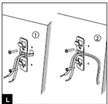 FOCAL ARIA S 900 - Surround mounting with Polyfix wall bracket (SR900) - 1