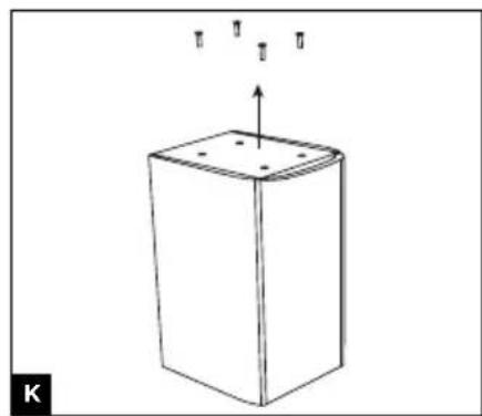 FOCAL ARIA S 900 - Attaching the bookshelf speaker to a stand - 1