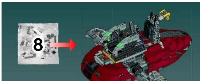 LEGO Slave I - P: ¿De qué parte de este modelo es de la que te sientes más orgulloso? - 3
