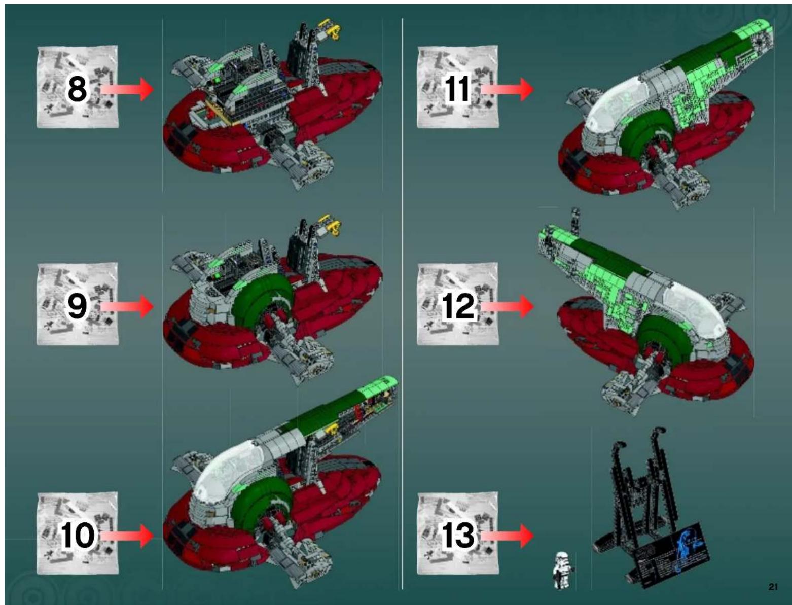 LEGO Slave I - P: ¿De qué parte de este modelo es de la que te sientes más orgulloso? - 2