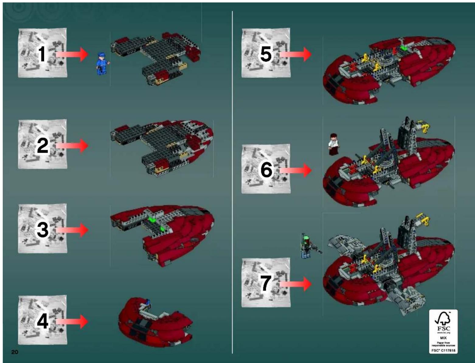 LEGO Slave I - P: ¿De qué parte de este modelo es de la que te sientes más orgulloso? - 1