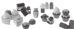 CHICCO #Cake design - PIECES SPECIALES - 4