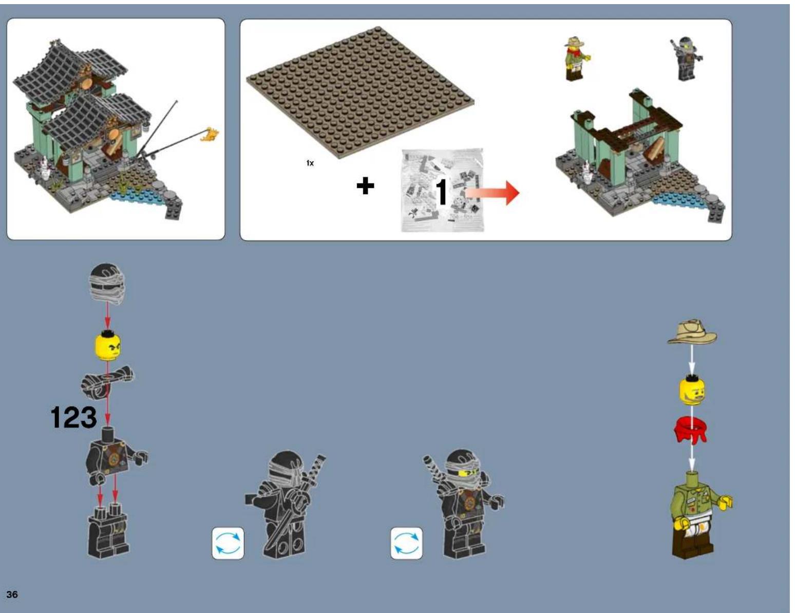 LEGO Temple of Airjitzu - U - 7