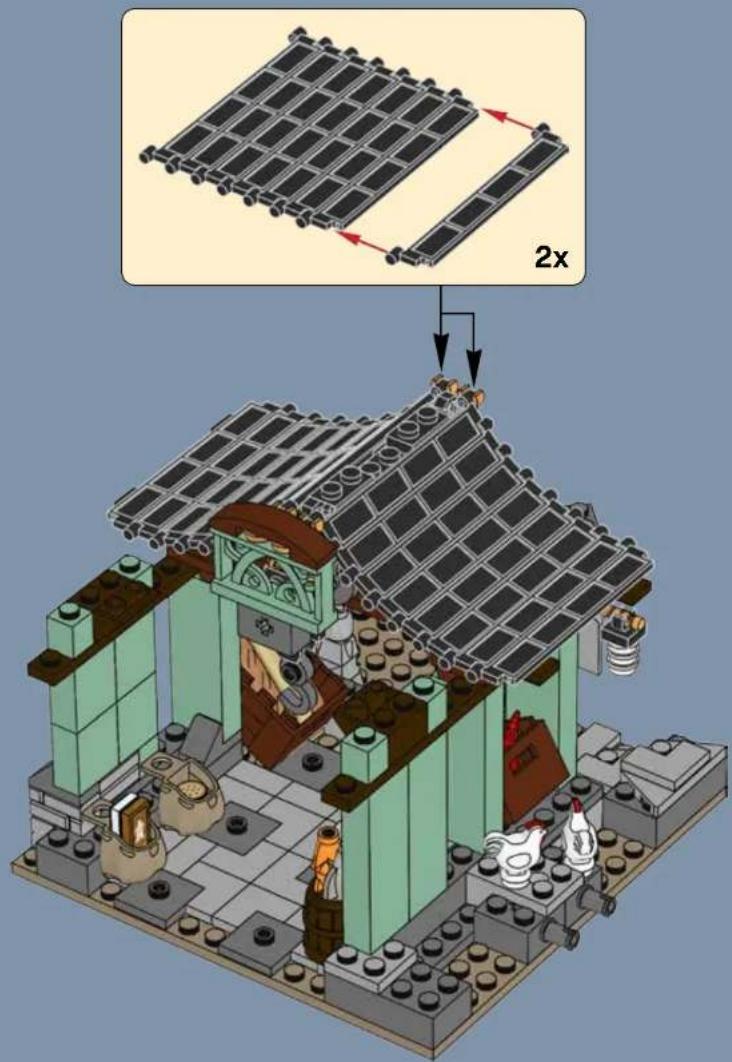 LEGO Temple of Airjitzu - U - 73