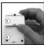 ELRO TM79B - PLACEMENT DES PILES - 3