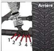 Traxxas Slash VXL - Réglage fin des amortisseurs - 3