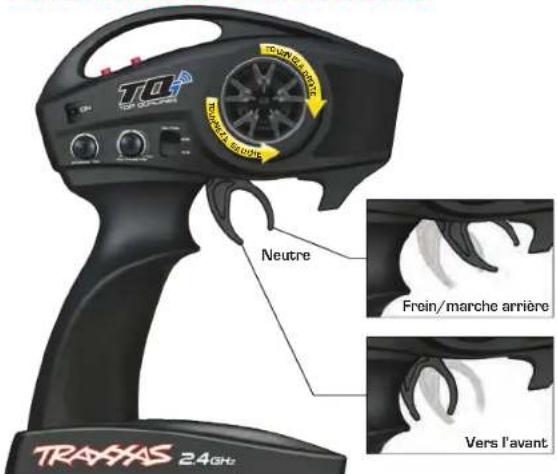 Traxxas Slash VXL - COMMANDES DU SYSTÉME RADIO - 1