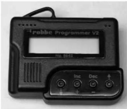ROBBE Programmer V2 - Navigating using the Programmer - 1