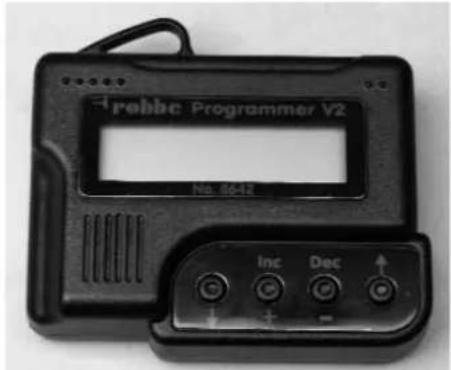 ROBBE Programmer V2 - Navigace's programátorem - 1