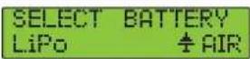 ROBBE Programmer V2 - Battery Type (typ baterii) - 1