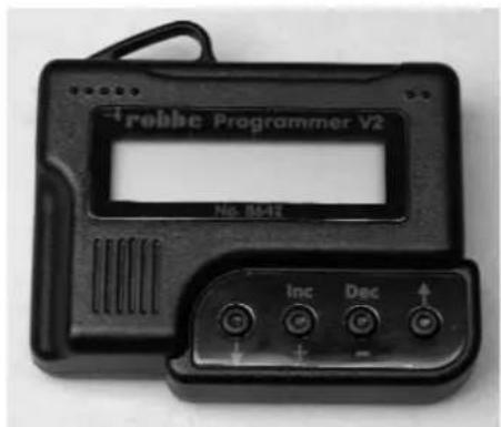 ROBBE Programmer V2 - Utilizzo del programmatore - 1