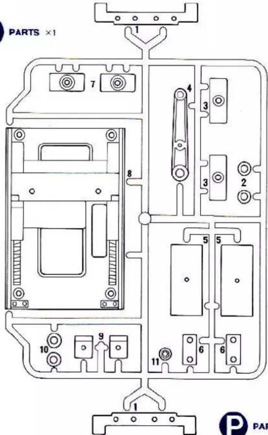 TAMIYA King Hauler - PARTS - 6