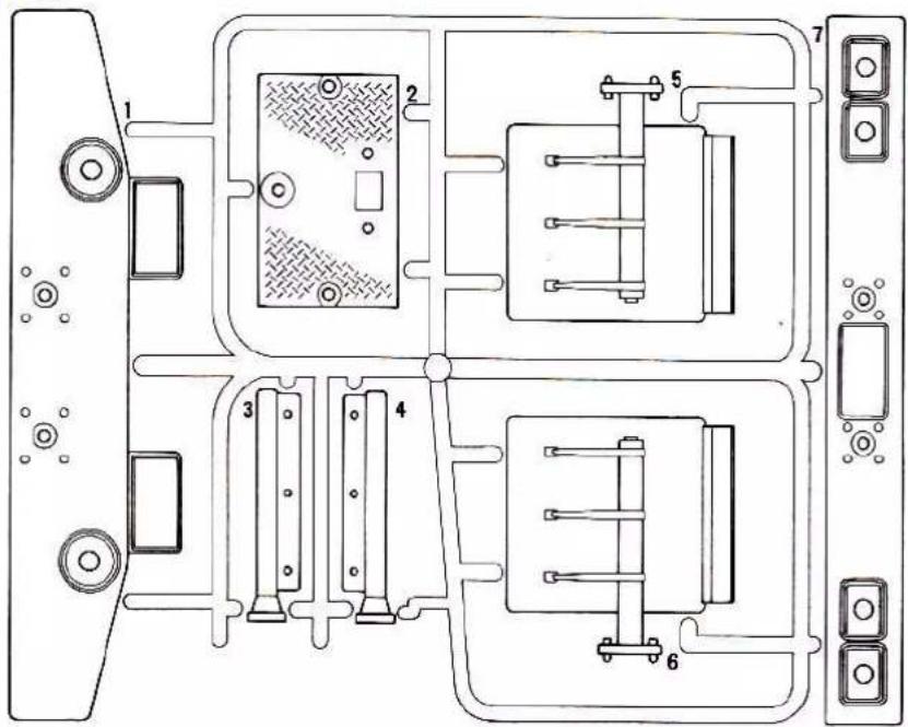 TAMIYA King Hauler - PARTS - 13