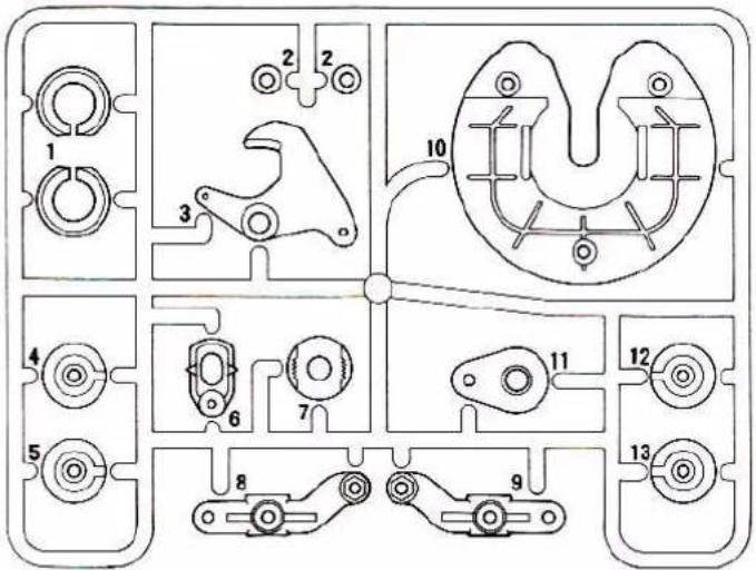 TAMIYA King Hauler - PARTS - 10