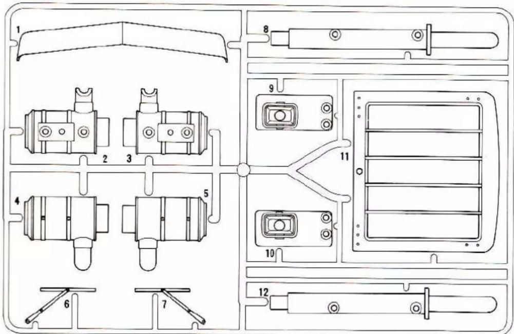 TAMIYA King Hauler - PARTS - 4