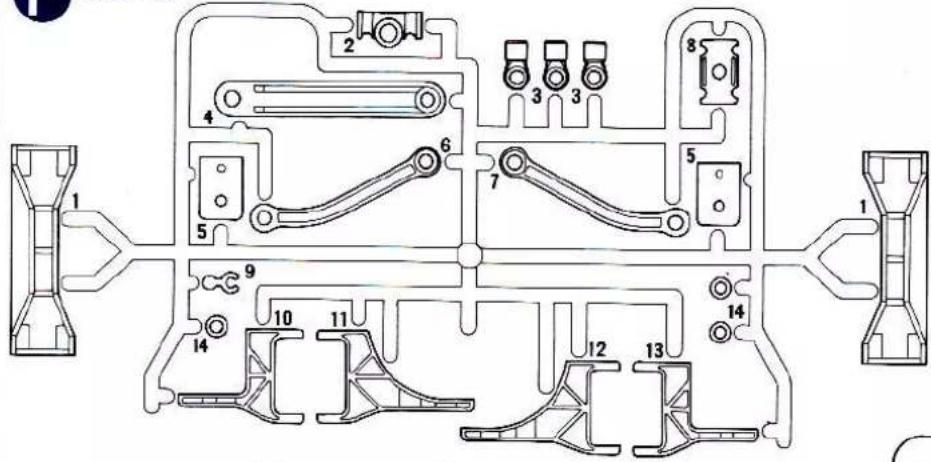 TAMIYA King Hauler - PARTS - 2