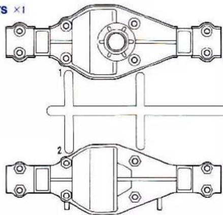 TAMIYA King Hauler - PARTS - 4