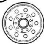 TAMIYA Ford Aeromax - PARTS - 32