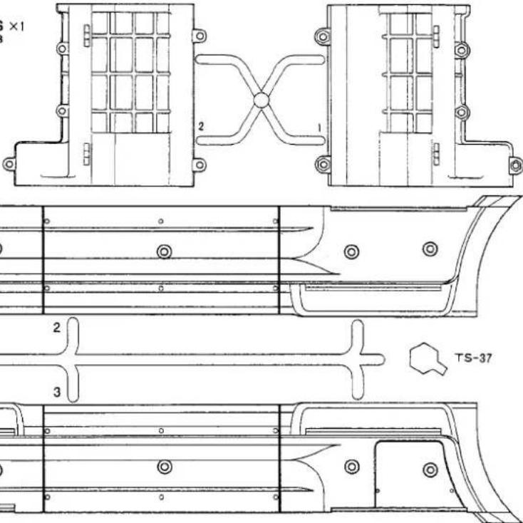TAMIYA Ford Aeromax - PARTS - 4