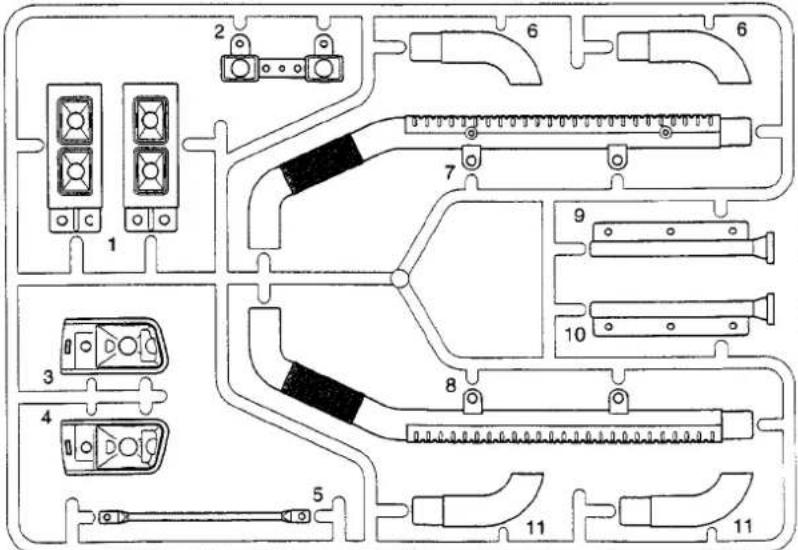 TAMIYA Ford Aeromax - PARTS - 14