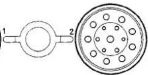 TAMIYA Ford Aeromax - PARTS - 36
