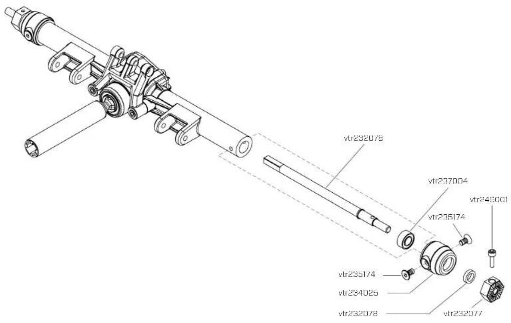 Vaterra 1986 Chevrolet K5 Blazer Ascender - C-5 - 3