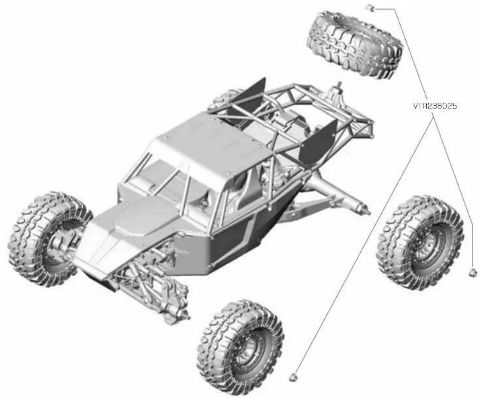 Vaterra Twin Hammers 1.9 - G-1 - 2