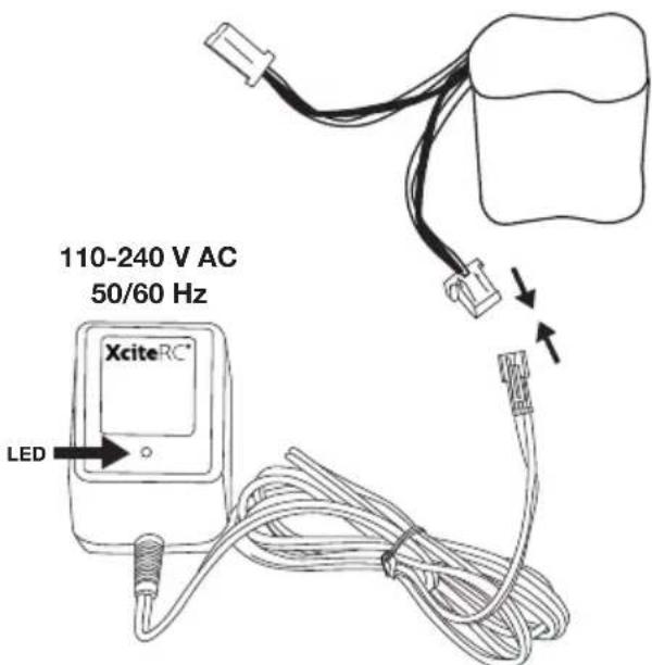 XciteRC Xtide Micro RTR - Battery charging - 3