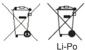 XciteRC Xtide Micro RTR - Hinweise nach Batteriegesetz - 2