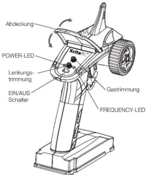 XciteRC Xtide Micro RTR - Fernsteuerung (Sender) - 2
