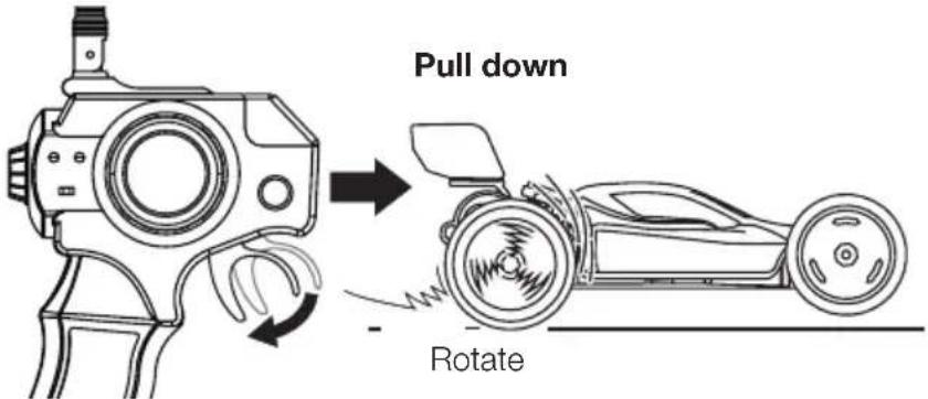 XciteRC HighSpeed Racebuggy - The operating key to the 2WD vehicle - 1