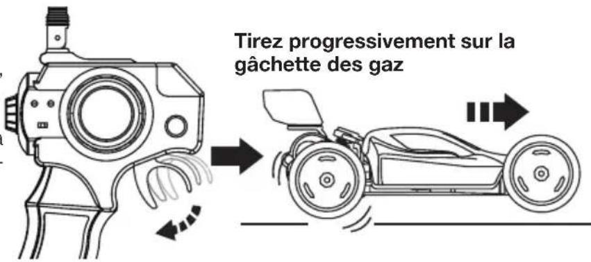 XciteRC HighSpeed Racebuggy - Conseils pour le pilotage de la voiture en mode 2WD - 2