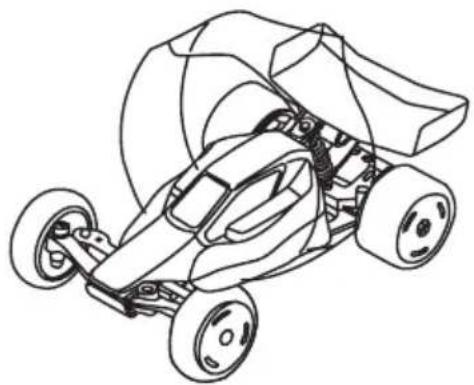 XciteRC HighSpeed Racebuggy - The installation of Rollcage - 2