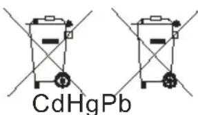 XciteRC HighSpeed Racebuggy - Hinweise nach Batteriegesetz - 1