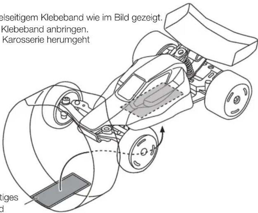XciteRC HighSpeed Racebuggy - Installation des Überrollbügels - 3