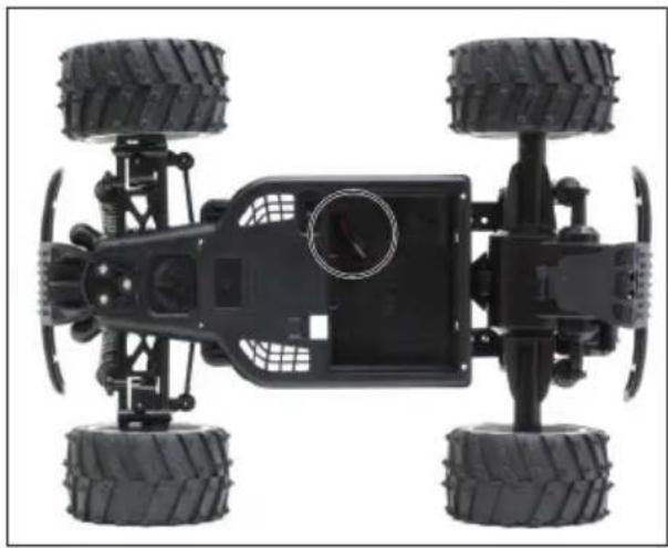 XciteRC Eagle Monster Truck M - Inserez l'accu de propulsion - 2