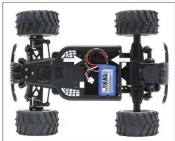 XciteRC Eagle Monster Truck M - Fahrakku aufladen - 5