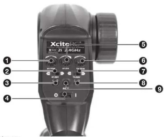 XciteRC Buggy one16 B - Fernsteuerung (Sender) - 2