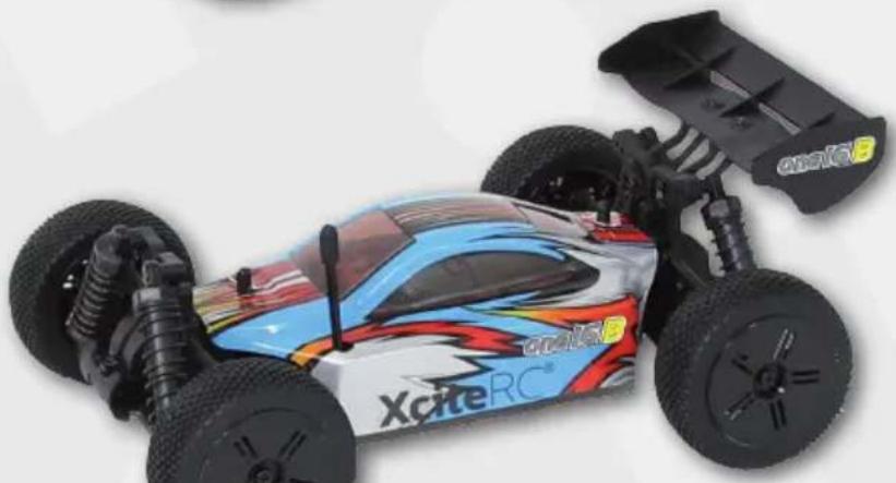 XciteRC Buggy one16 B - one16 Truck RTR 2.4 GHz blue #30505000 one16 Truck RTR 2.4 GHz black - 1