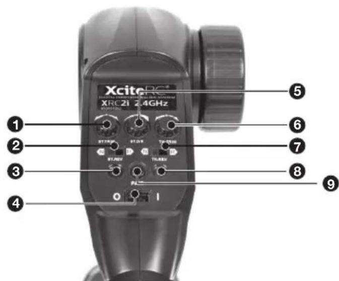 XciteRC Buggy one16 B - Télécommande (emetteur) - 2