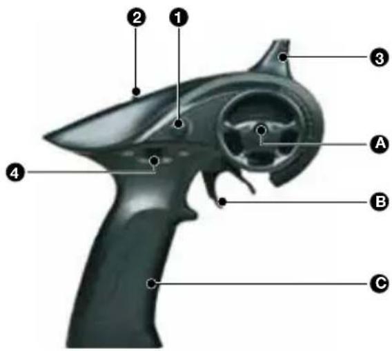 XciteRC Shortcourse one12 - Transmitter - 1