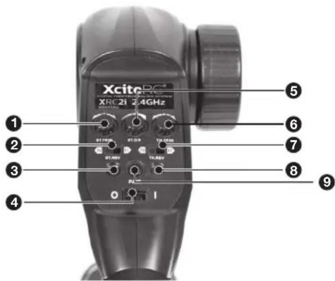 XciteRC Touring car TC one 10 Pro - La télécommande - 3